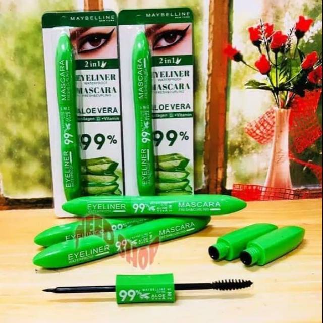 [ ECER ] MAYBELINE MASCARA+EYELINER