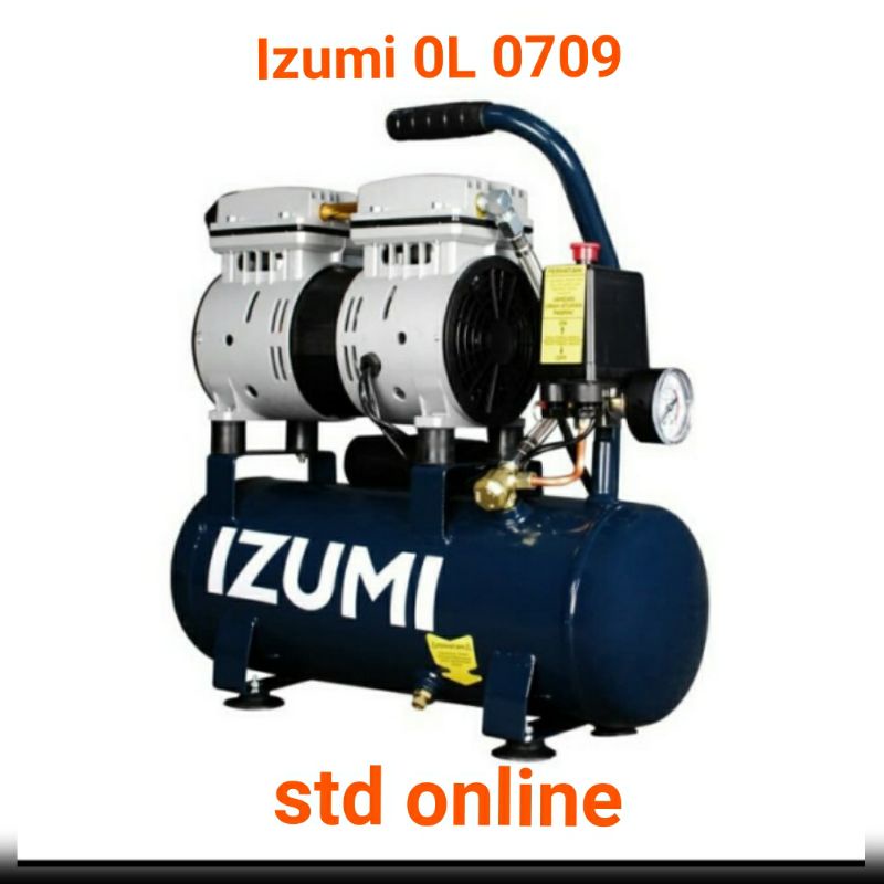 Kompresor angin oilles izumi OL 0709 izumi silent
