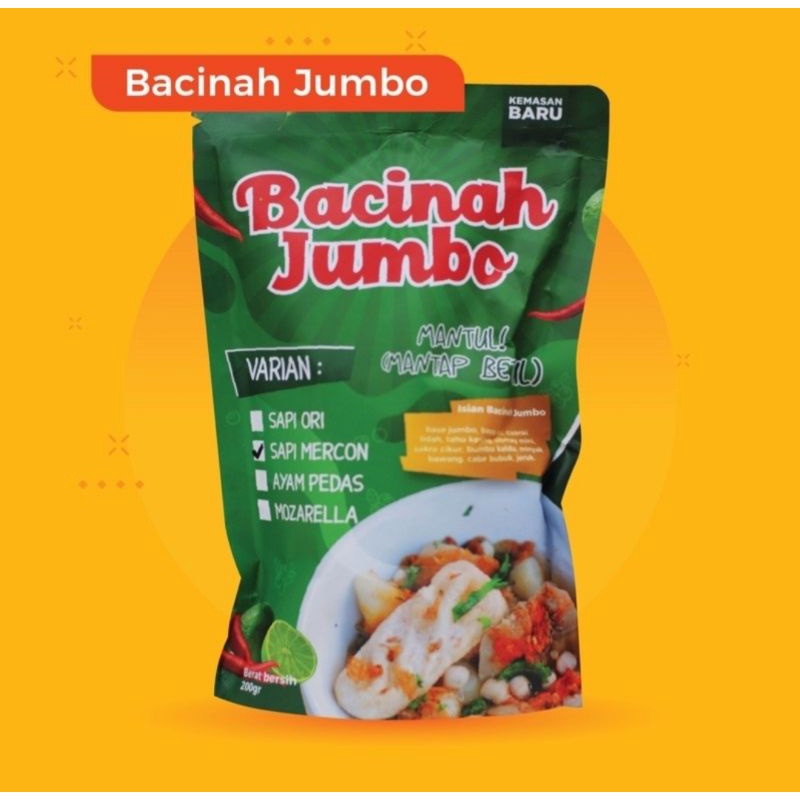 

Bacinah Jumbo Sapi Mercon
