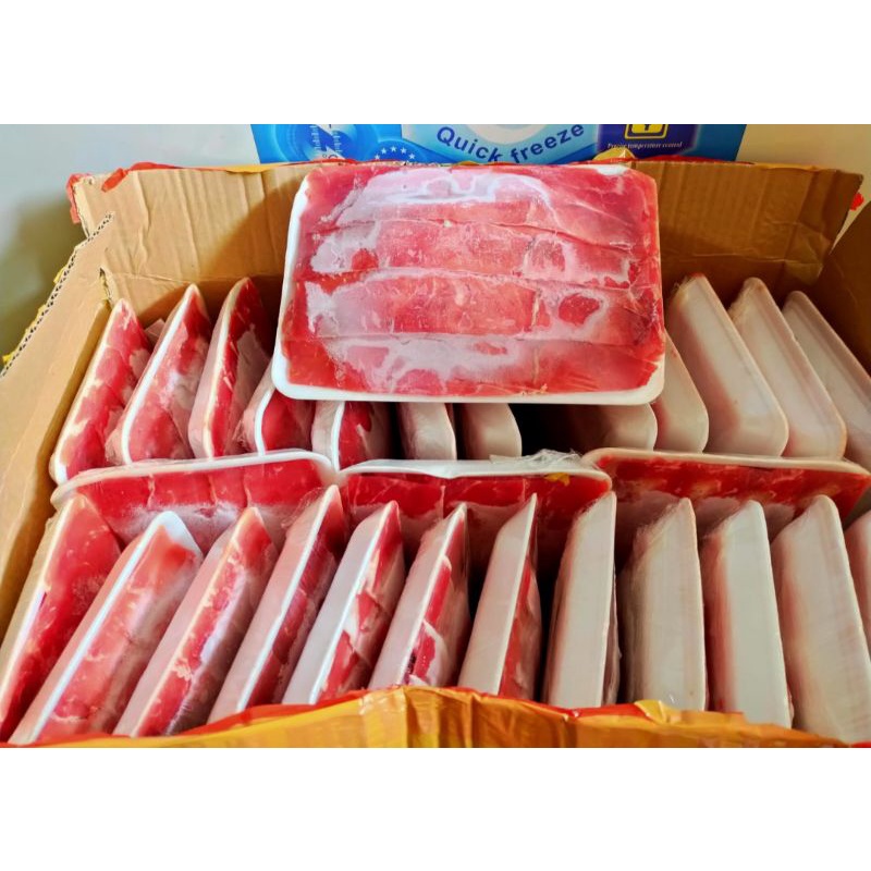 

Daging slice non fat