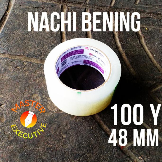 

HOT SALE|BEST SALLER Lakban Bening Nachi / OPP Tape / Plakban Naci Isolasi Solatip Selotip