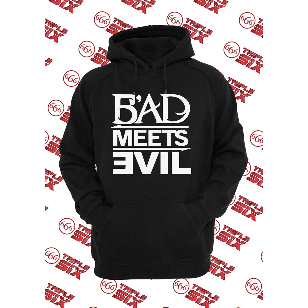 Jaket Hoodie Bad Meets Evil