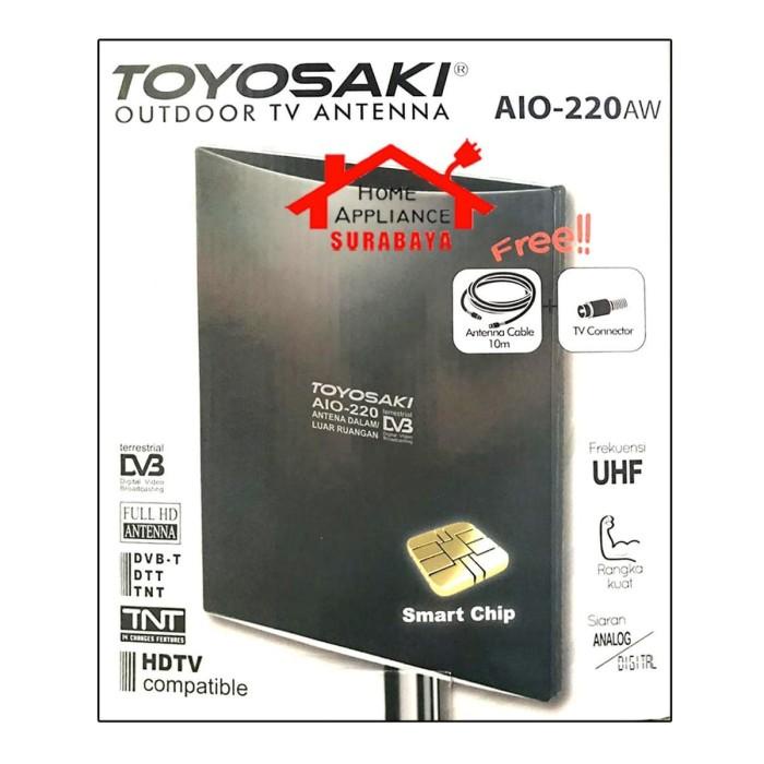 Antena Digital TV Indoor / Outdoor Toyosaki AIO 220 / AIO-220