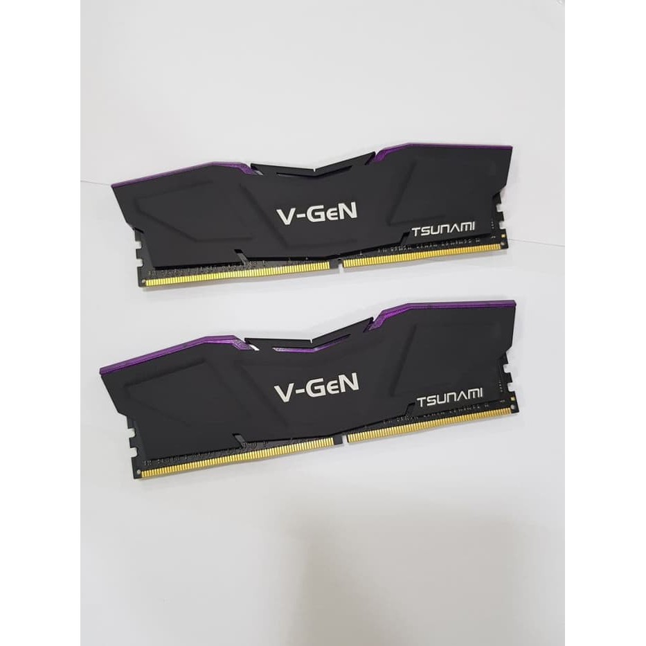 Ram V-GeN Tsunami DDR4 PC21000 2666Mhz Dual Channel 8GB (2x4GB) 16-18-18-35