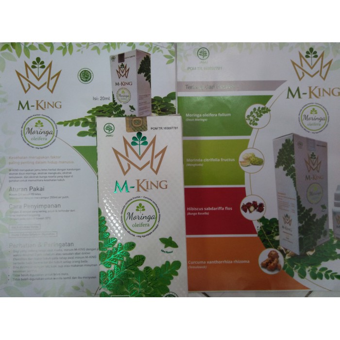 M King Moringa King Oleifera jamu tetes baik kolesterol Diabetes - ju1111