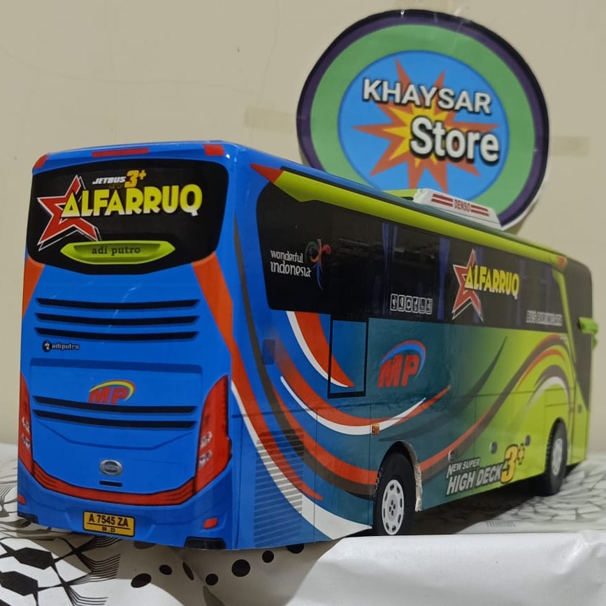 miniatur bus bis mainan bus bis shd jb3+ ALFARUQ