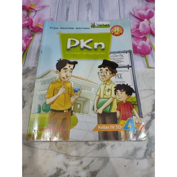 Buku PKn kelas 4 sd Yudhistira Bekas