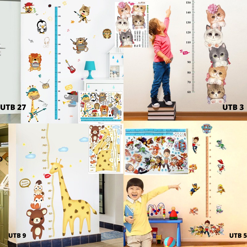 WALL SETIKER WALLPAPER STIKER WALLSTIKER STICKER WALLSTICKER DINDING UKURAN PENGUKUR UKUR TINGGI BADAN ANAK ANAK WALSTICKER TEMBOK WALSTIKER KARAKTER DEKORASI RUMAH UTB PAPER RUANG KAMAR TIDUR PREMPUAN BALITA COWOK CEWEK KARTUN JERAPAH UNICORN SUPER HERO