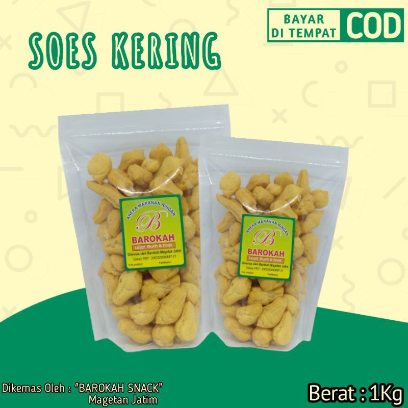 

Soes Bawang Sus Kering Original Asin Renyah Kiloan Kemasan 1 Kilo