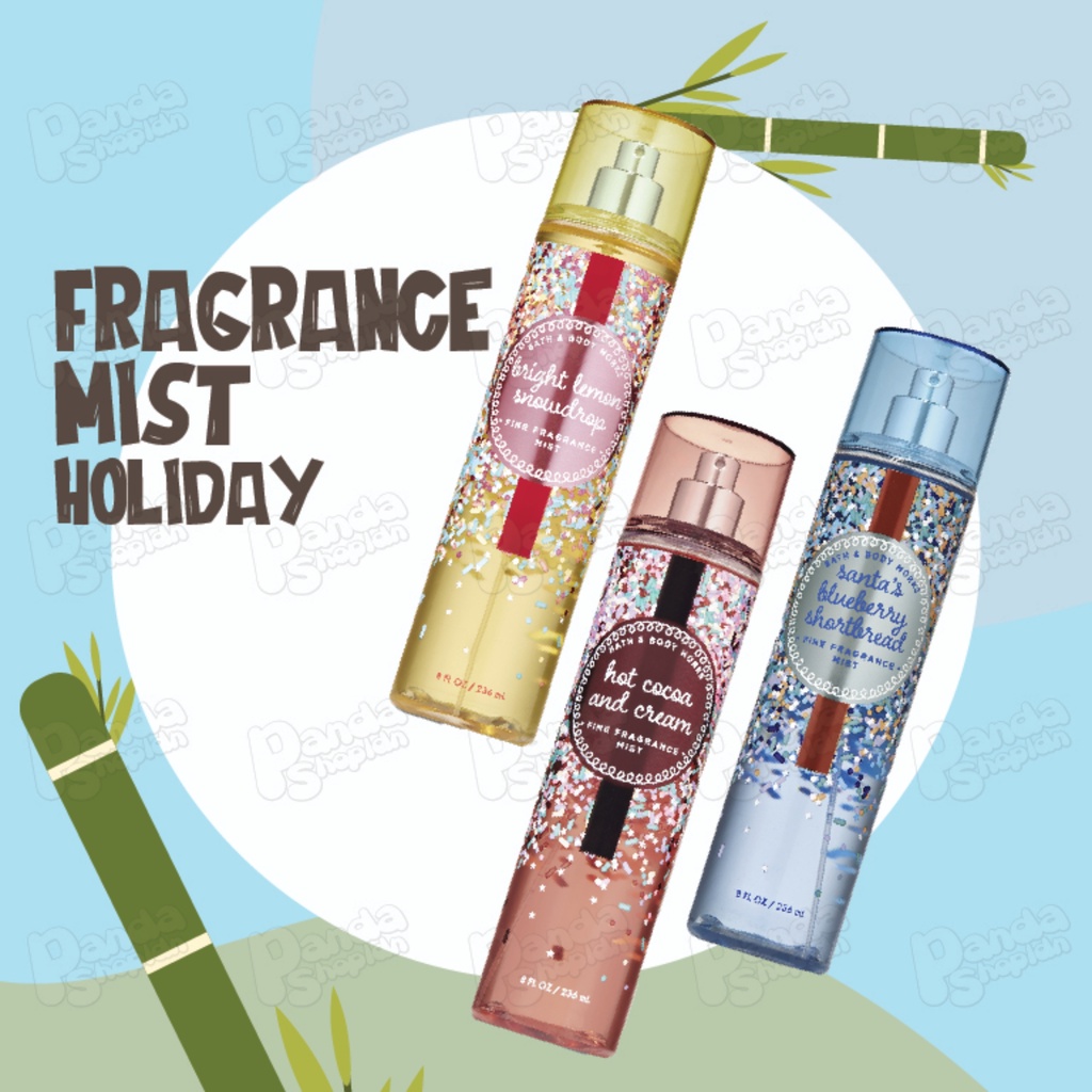 BBW Fine Fragrance Mist Special Edition Holiday Season