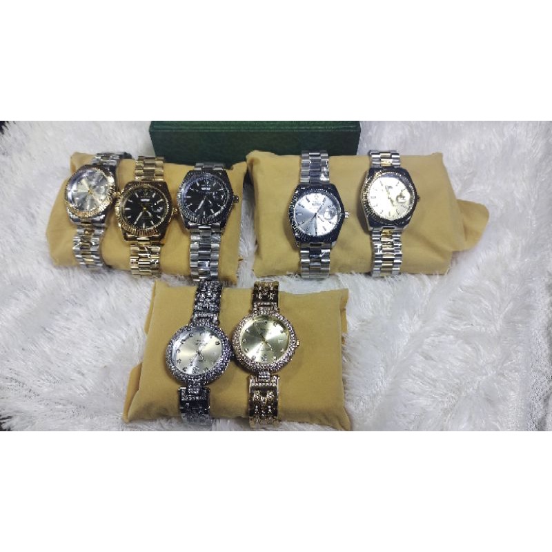 JAM TANGAN ROLEX RANTAI FREE BOX DAN PAPER BAG