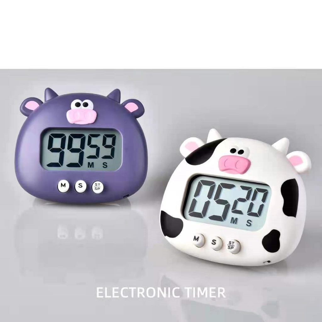 Digital Timer Kitchen / Timer Karakter  / Stopwatch Waktu/ Timer Alarm