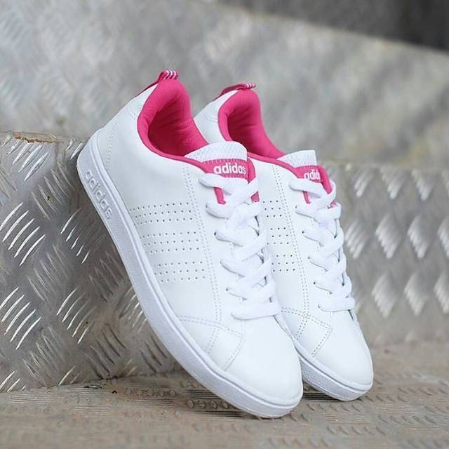 Adidas Neo White Pink Online