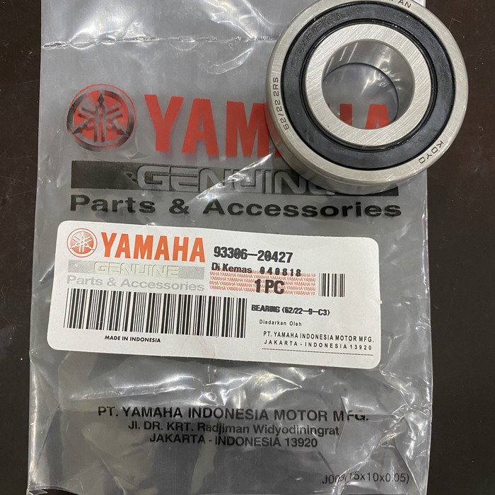 62/22 Bearing Lahar Laher As Roda Belakang Xeon RC 2RS 2 RS Yamaha (KOYO JAPAN)