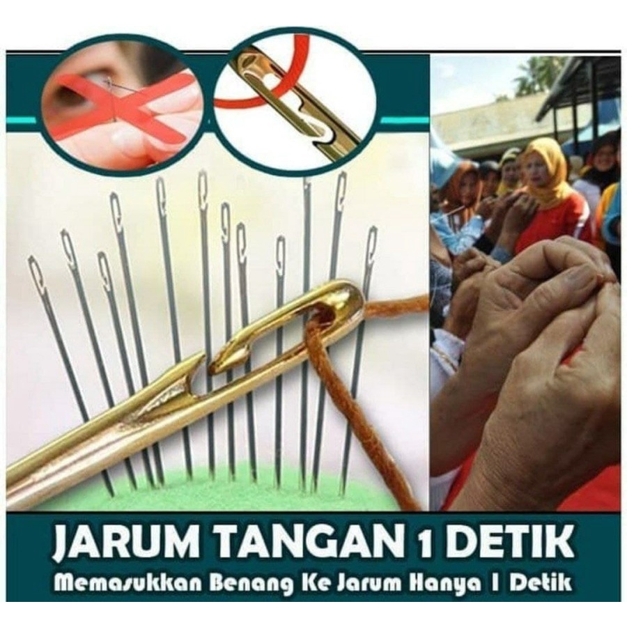 JARUM EASYTHREAD ISI 12 PCS