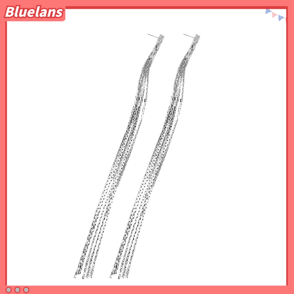 Bluelans Earrings Dangle Earrings Sturdy Aolly Long Tassel Earrings