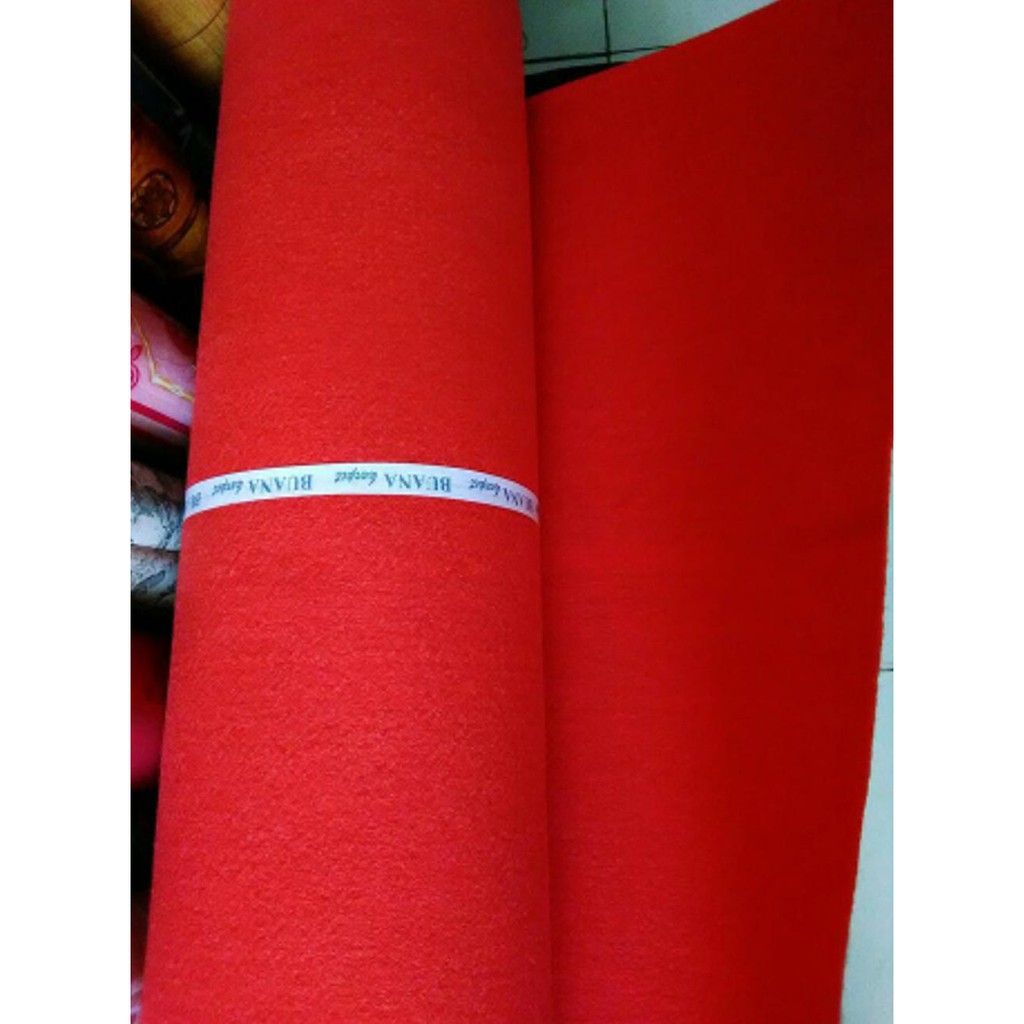 Karpet Lantai Merah tipa Standar