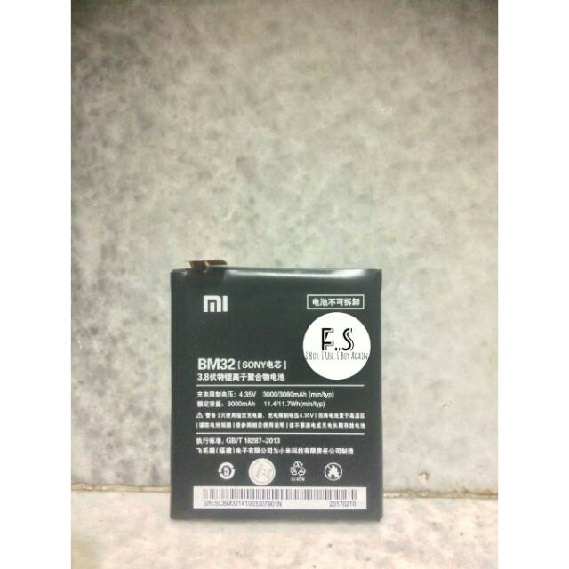 Baterai Battery Batre Xiaomi MI4 MI 4 BM 32 BM32 Original Garansi