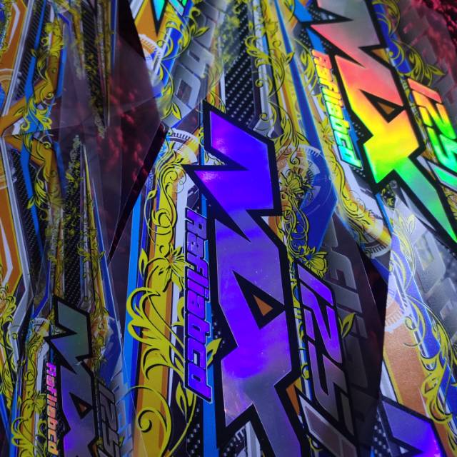 STRIPING MIO M3 - MIO Z TRANSPARAN HOLOGRAM