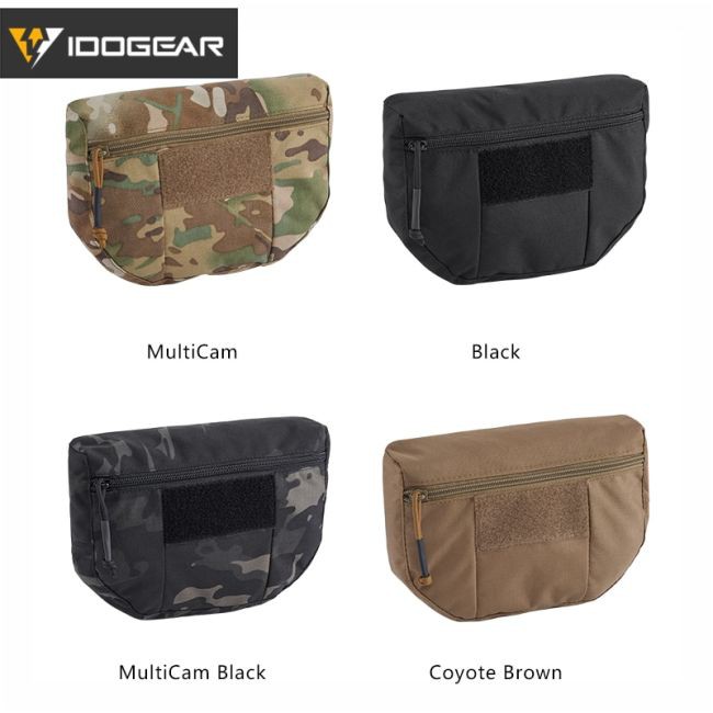 New IDOGEAR Tactical Armor Carrier Drop Pouch AVS JPC CPC Pouch Waist Bag EDC Combat Army Tactical