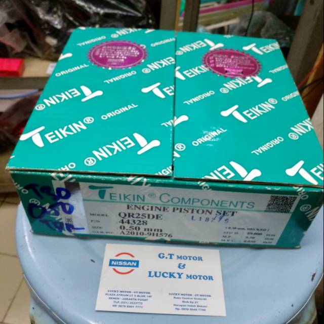 SEHER / PISTON NISSAN XTRAIL T30