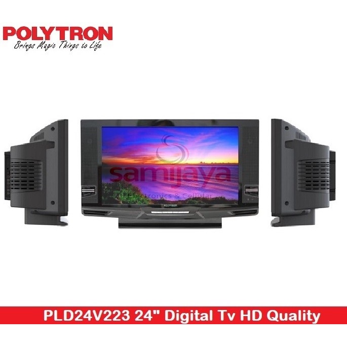 LED TV Polytron PLD 24V223 / PLD24V223 DIGITAL TV 24 Inch