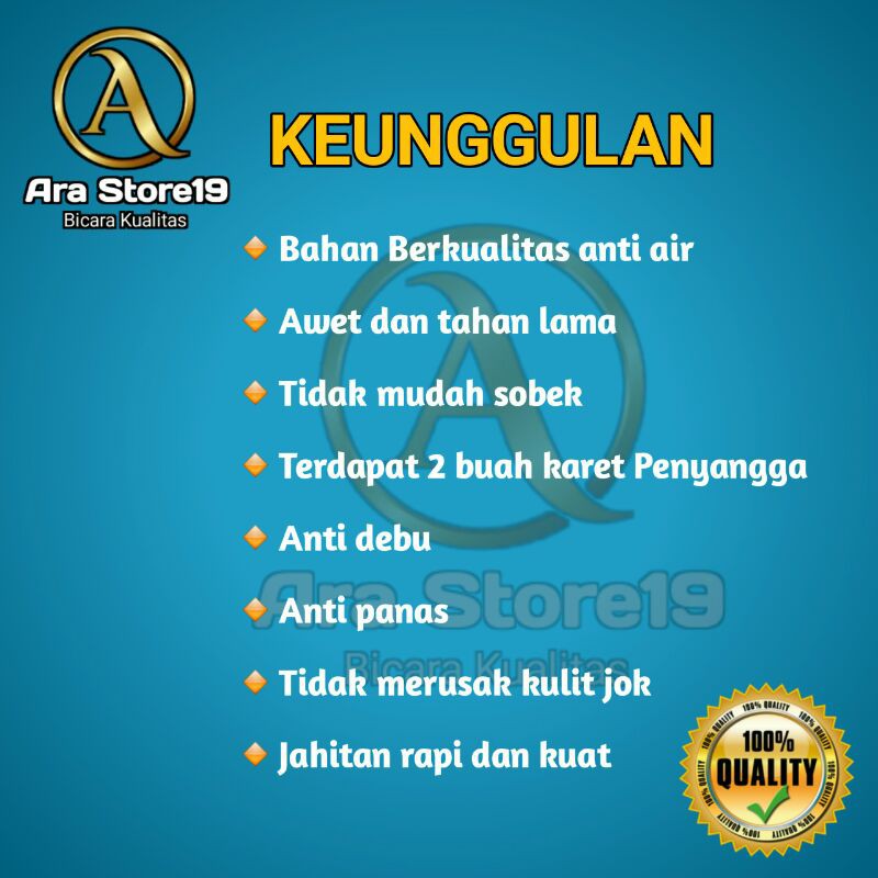 Sarung Jok Motor SATRIA FU SONIC 150 Anti Air