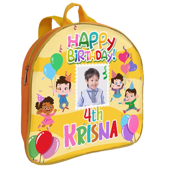 

Custom Tas Anak - Tas Anak PAUD / Tas Anak TK - Mini Bag Tema 1 Ultah - 1 HARI JADI