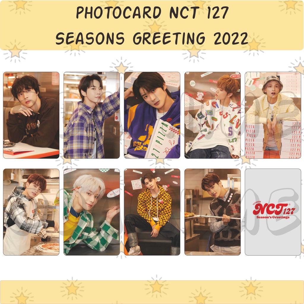 NCT 127 SEASONS GREETING 2022 PHOTOCARD UNOFFICIAL