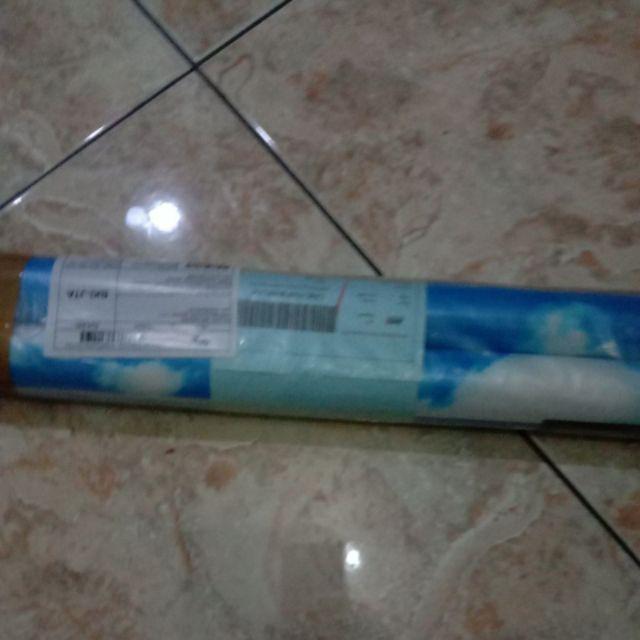 Wallpeper Wps184 Wallpapaer Dinding Wallpaper Dinding Sticker Wallpaper Stiker Awan 45cm X 5m