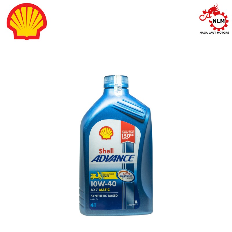 SHELL Oli Advance AX7 Scooter 10W40 1L