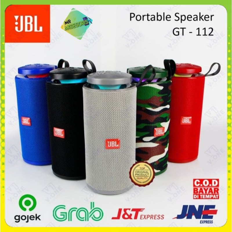 Speaker Bluetooth Mini Portable JBL GT112 spiker JBL GT 112