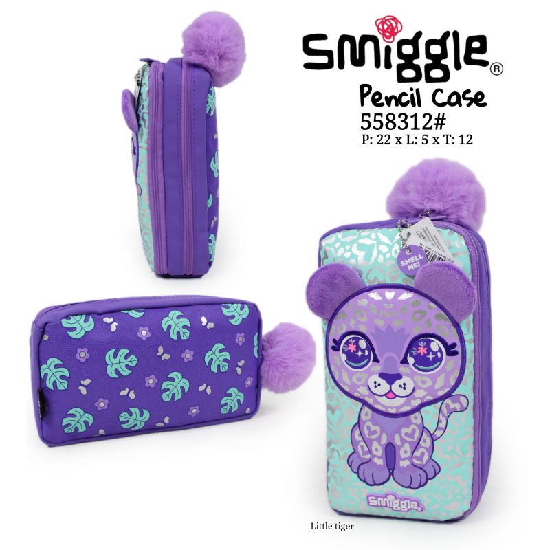 SMIGGLE Best Budz Character Pocket Pencil Case