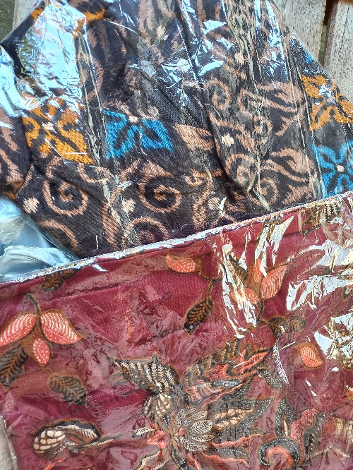 [cod] Tey-17 Batik Wanita Asj Sa Hrb026 Kenongo Kemeja Tosca Pendek