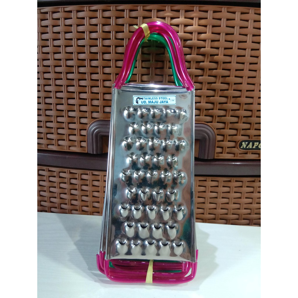 PASRAH STAINLESS STEEL LAPIS SELANG, Pasrah Stenlis, Pasrah Kayu, Untuk Parut Ketela Pepaya Kentang