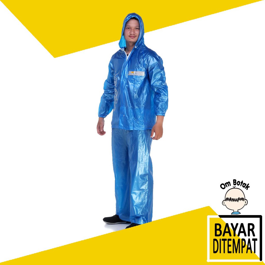 Jas Hujan Stelan Tribal Rain Coat Setelan Ibex Skotlet Dewasa Raincoat