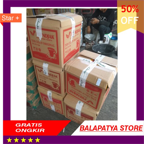 

TERLARIS !!! teh cap prenjak celup 25s x 2 pak