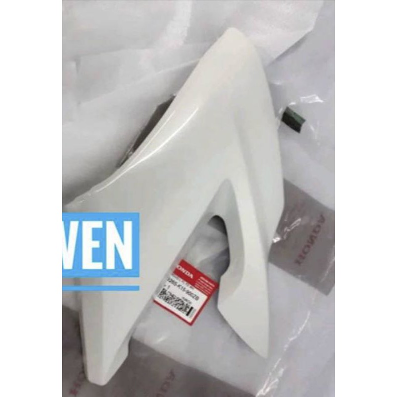 Shroud Sayap Kuping Tangki CB150R CB 150 R OLD Lama 2012-2015 Putih Orisinil