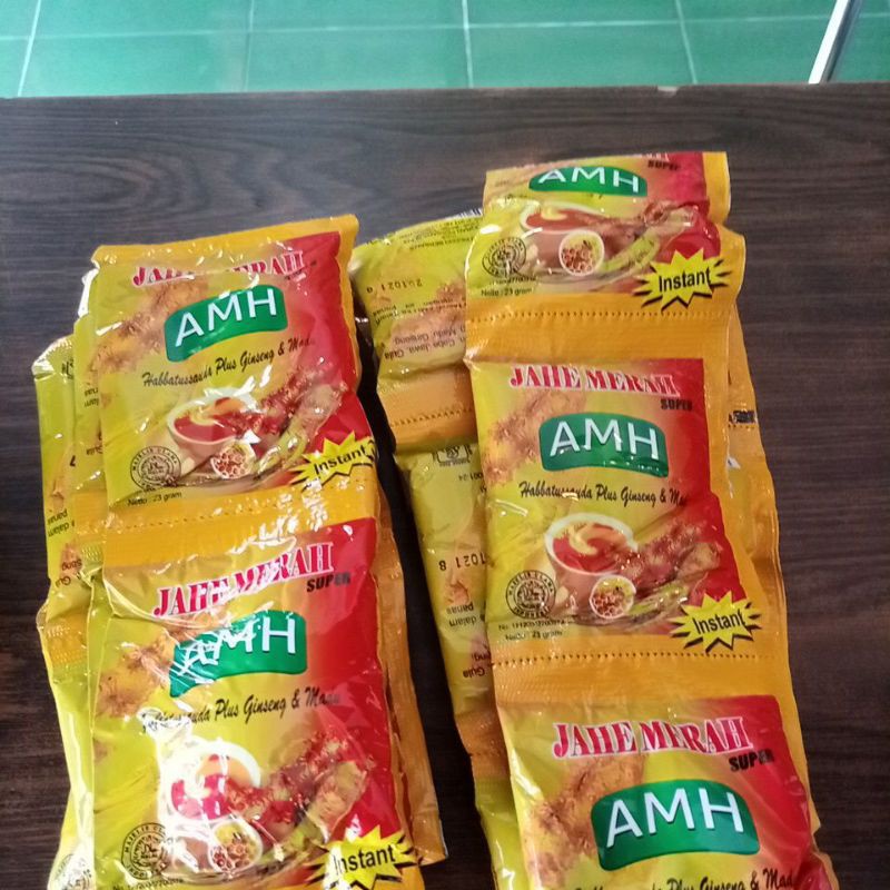 

jahe merah AMH