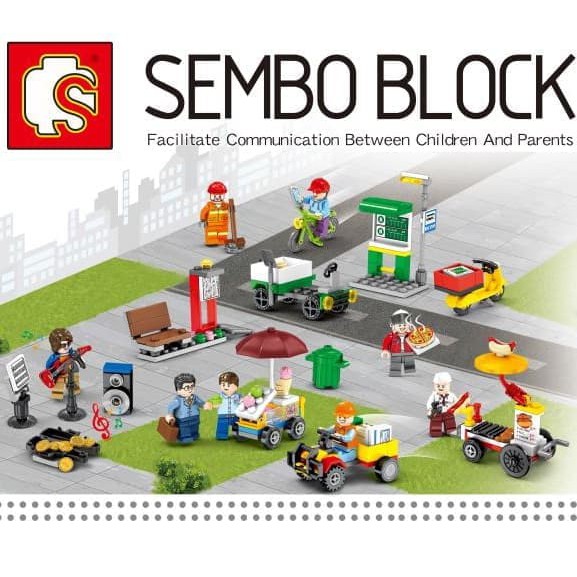 Minifigure City - Sembo Block 601037