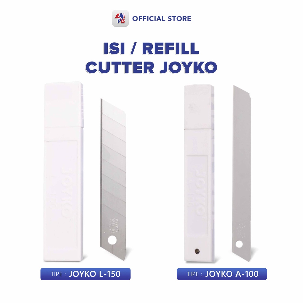 

Isi Cutter Joyko L 100 Besar Dan Kecil A 100 Refill Cutter Isi 5 Mata Pisau