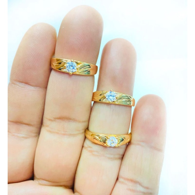 cincin kawin //cincin tunangan//cincin soliter