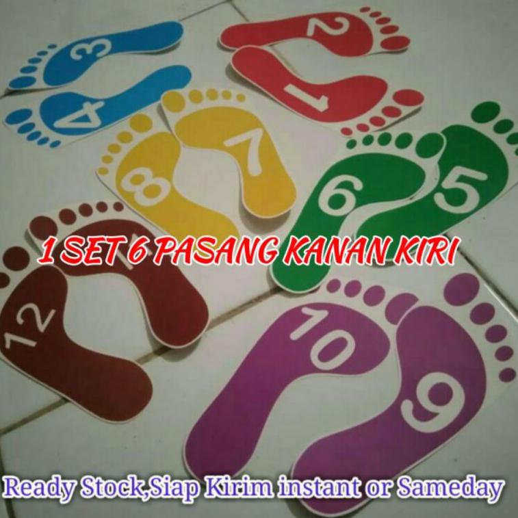 

K-EGO> ♥> STIKER TAPAK KAKI TANGAN MOTORIK ANAK amanah>