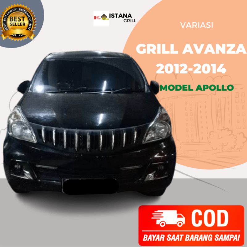 grill avanza xenia 2012-2014 model apollo/model prado
