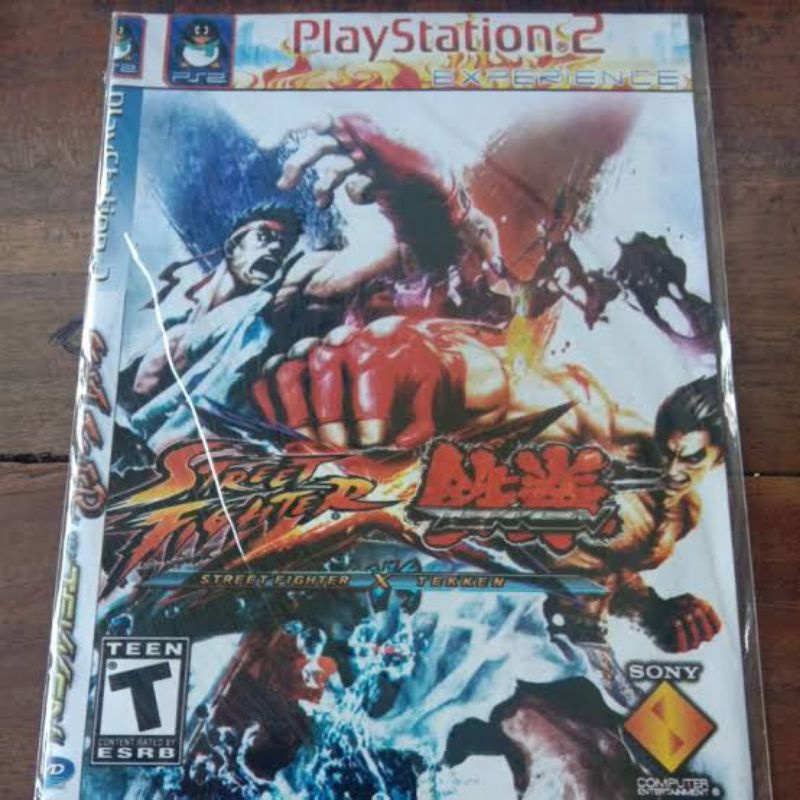 Kaset Ps 2 STREET FIGHTER VS TEKKEN