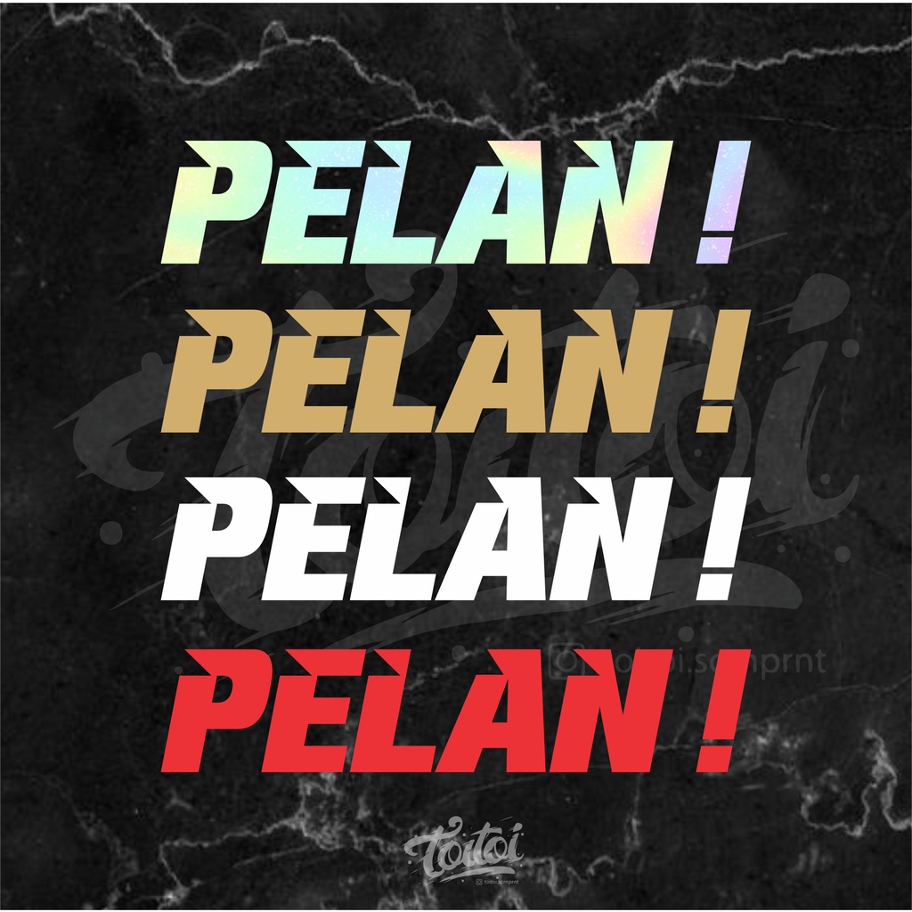 

STIKER PELAN, STIKER HOLOGRAM CUSTOM, STIKER CUTTING