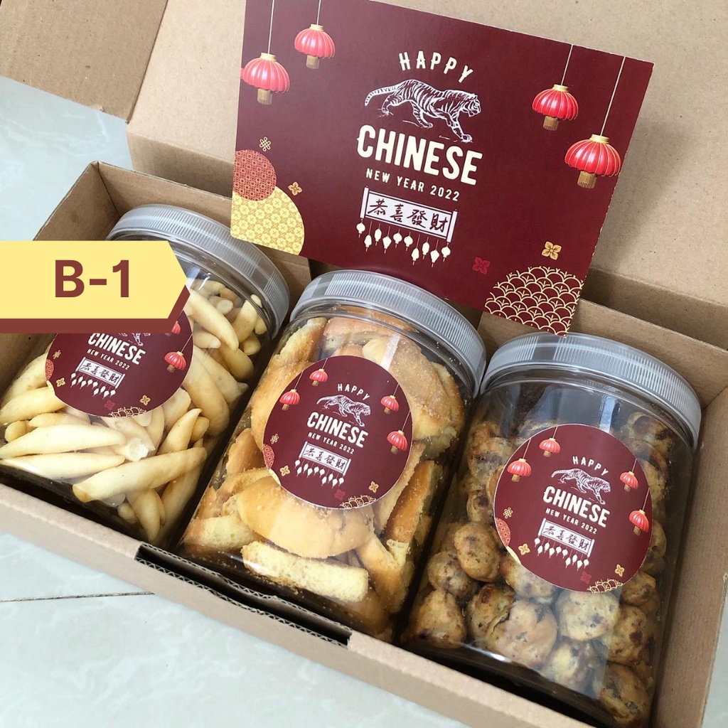 

Hampers CNY (L) / Chinese / Lunar New Year Gift / Bingkisan Parsel Parcel Hadiah Imlek Sincia