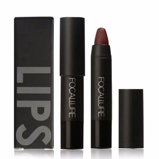 Focallure Matte Lipstik Crayon Matte Long Import
