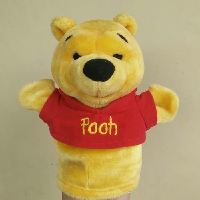  Jual  Winnie the pooh Hand Puppet Boneka Tangan Limited 