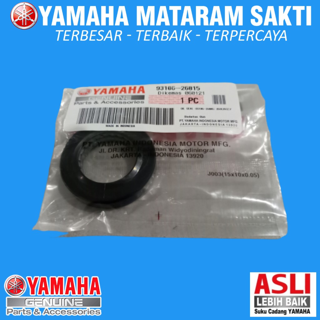 OIL SEAL / SEAL GEAR BELAKANG VEGA, JUP Z, LEXAM, JUP-MX, FORCE, JUP Z1, RX-KING ORI / 93106-26815